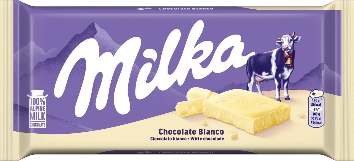 Milka Cioccolato bianco